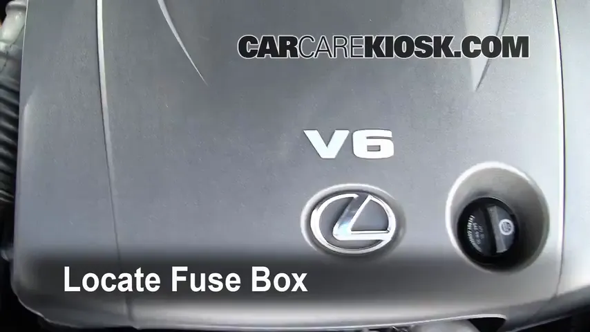 2008 Lexus IS250 2.5L V6 Fuse (Engine) Check
